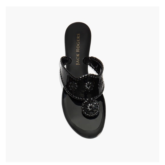 Jack Rogers Jacks Jelly Black Sandal - Picture 2 of 2